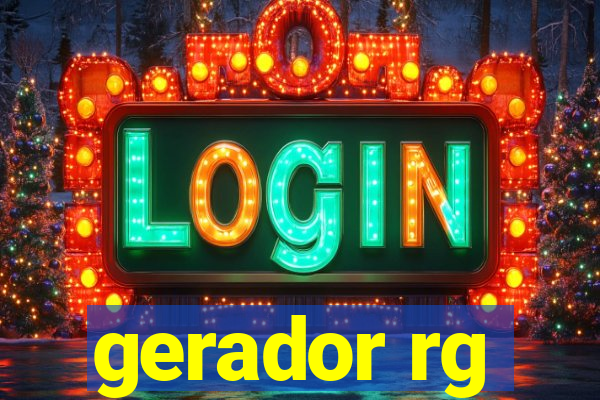 gerador rg